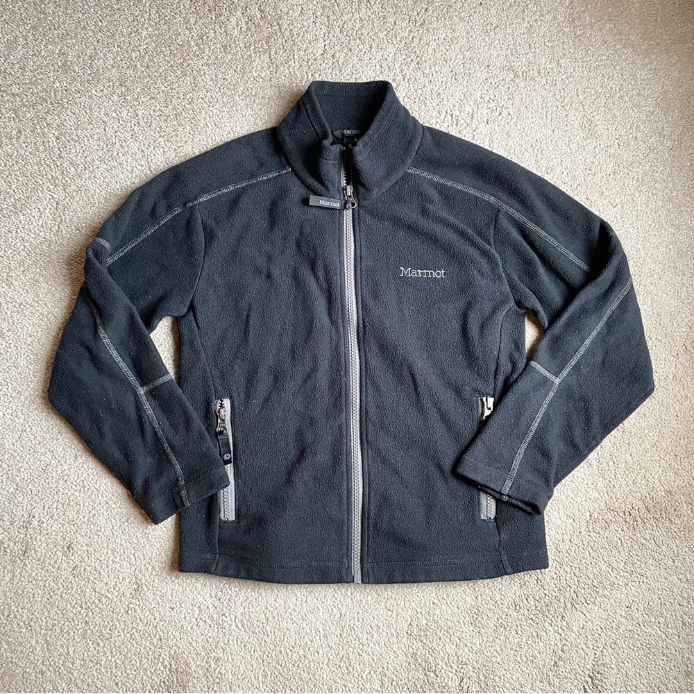 Marmot Boys Zip Up Fleece Jacket